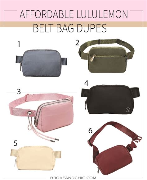 lululemon sherpa belt bag dupe|lululemon everywhere belt bag original.